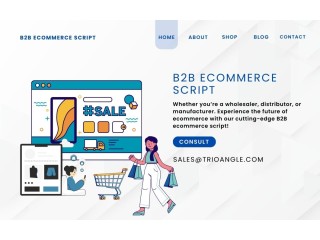 Power Your Online B2B Marketplace with Our Advanced B2B eCommerce Script!