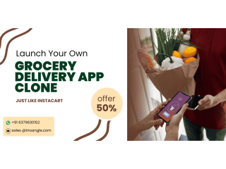 ???? Launch Your Own Grocery Delivery App Clone  – 50% OFF!