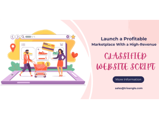 Launch a Profitable Marketplace With a High-Revenue Classified Website Script