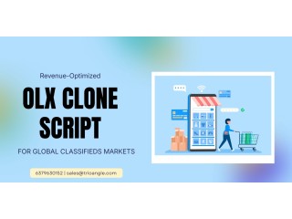 ????Revenue-Optimized OLX Clone Script for Global Classifieds Markets